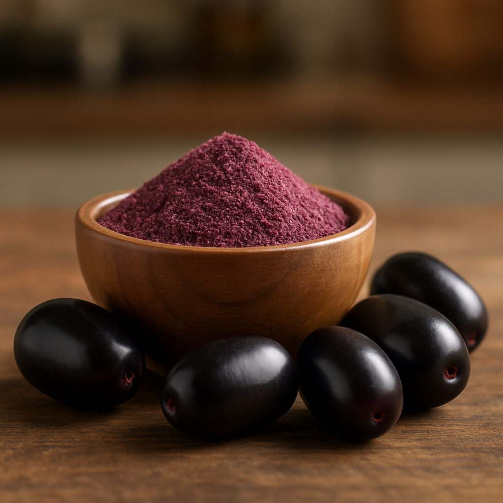 Jar of Jamun Elixir powder